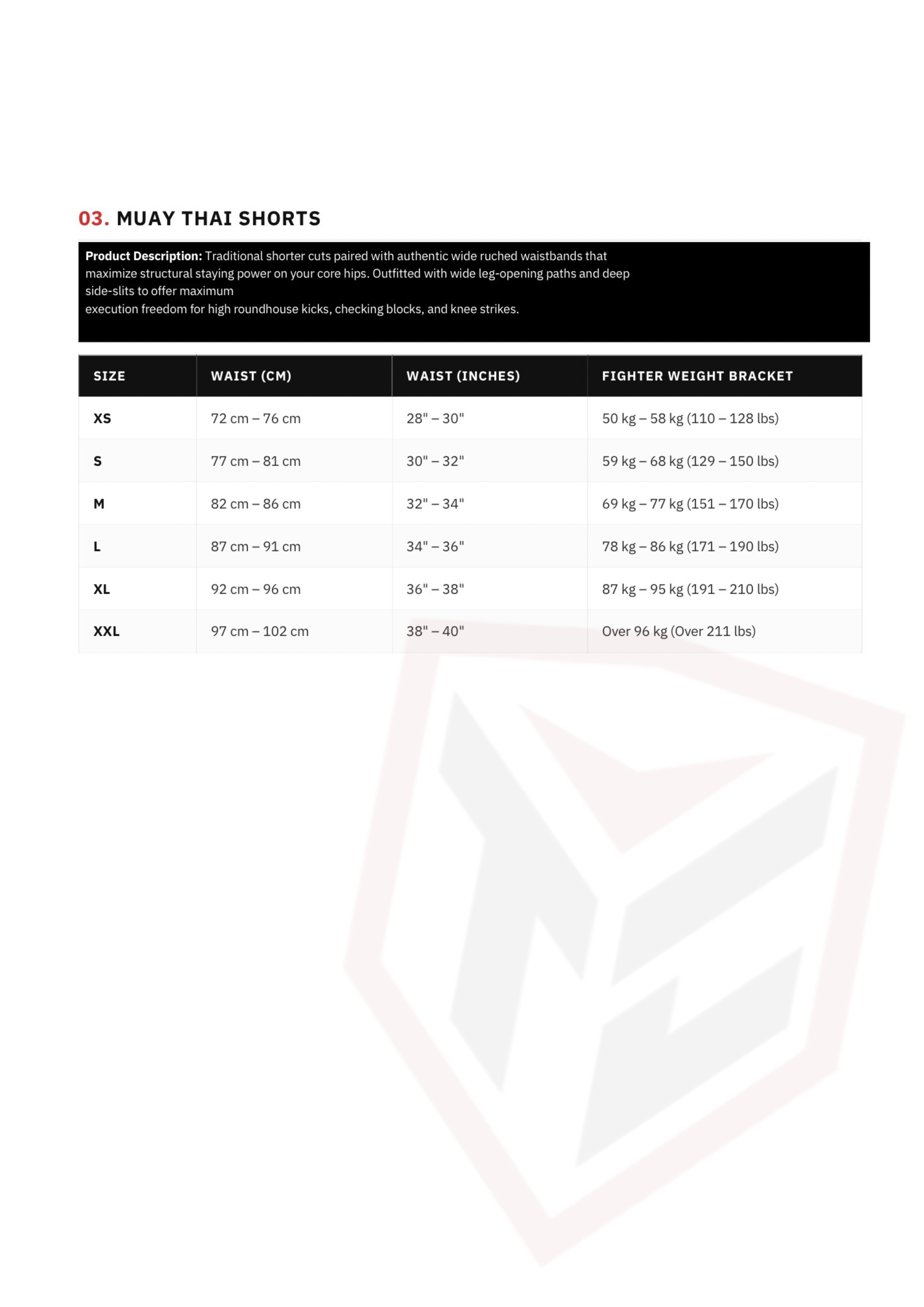 Size Guide