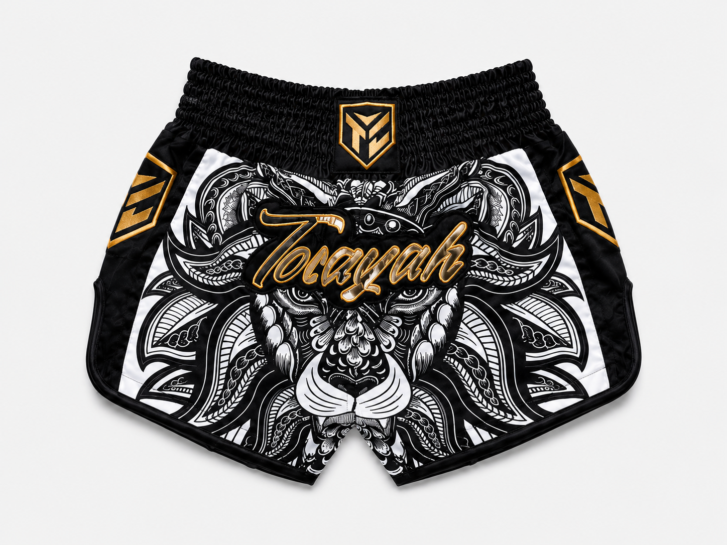 Tocayah White Lion Muay Thai Short