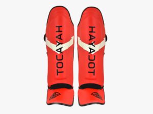 Tocayah Classic Red Shin Guard