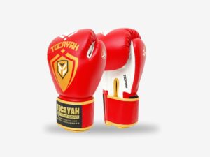 Tocayah Kids Training Gloves - Gold/Neon Green