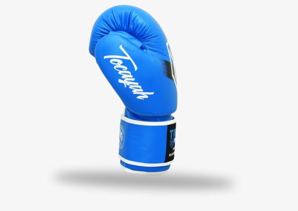 Tocayah Classic Muay Thai Blue Gloves - Image 5