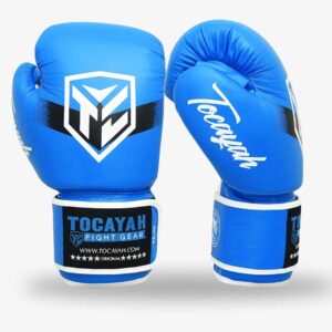 Tocayah Classic Muay Thai Blue Gloves