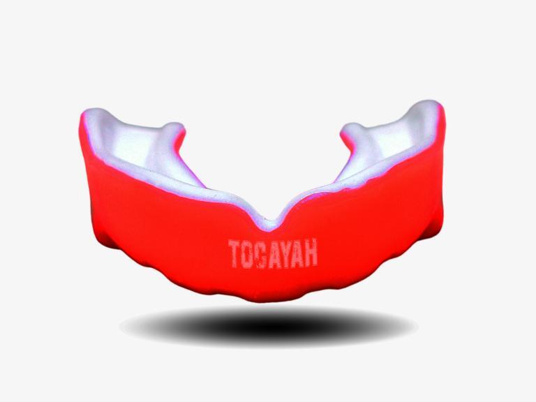 red mouth guard