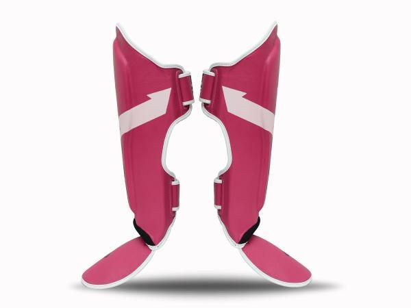 pink shin guards position 4