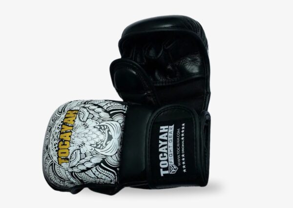 Tocayah White Lion MMA Sparring Gloves - Image 2