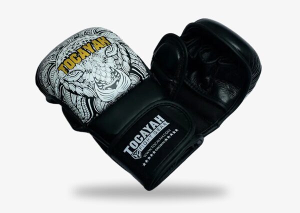 Tocayah White Lion MMA Sparring Gloves - Image 3