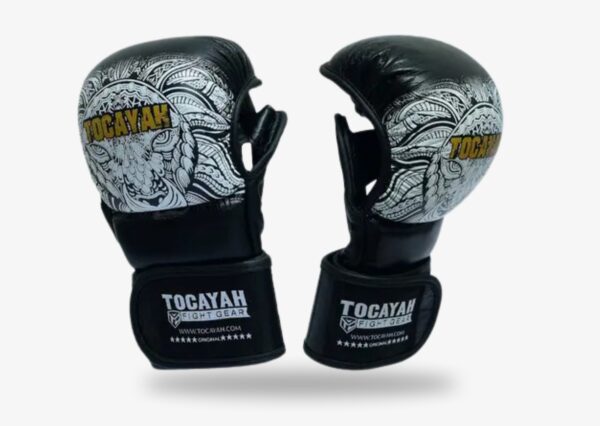 Tocayah White Lion MMA Sparring Gloves