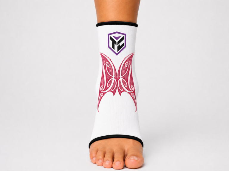 Tocayah White Ankle Support