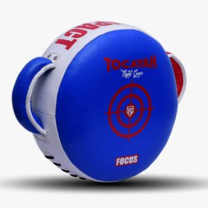 Tocayah 0% Impact Red & Blue Round Boxing Shield