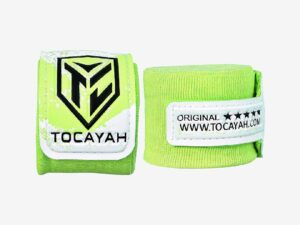 Boxing Hand Wraps - 6M-Neo Yellow