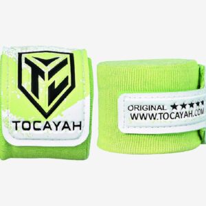 Boxing Hand Wraps - 6M-Neo Yellow