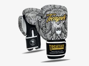 White Lion LE Muay Thai Straps Gloves