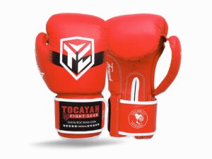 Tocayah Classic Muay Thai Red Gloves