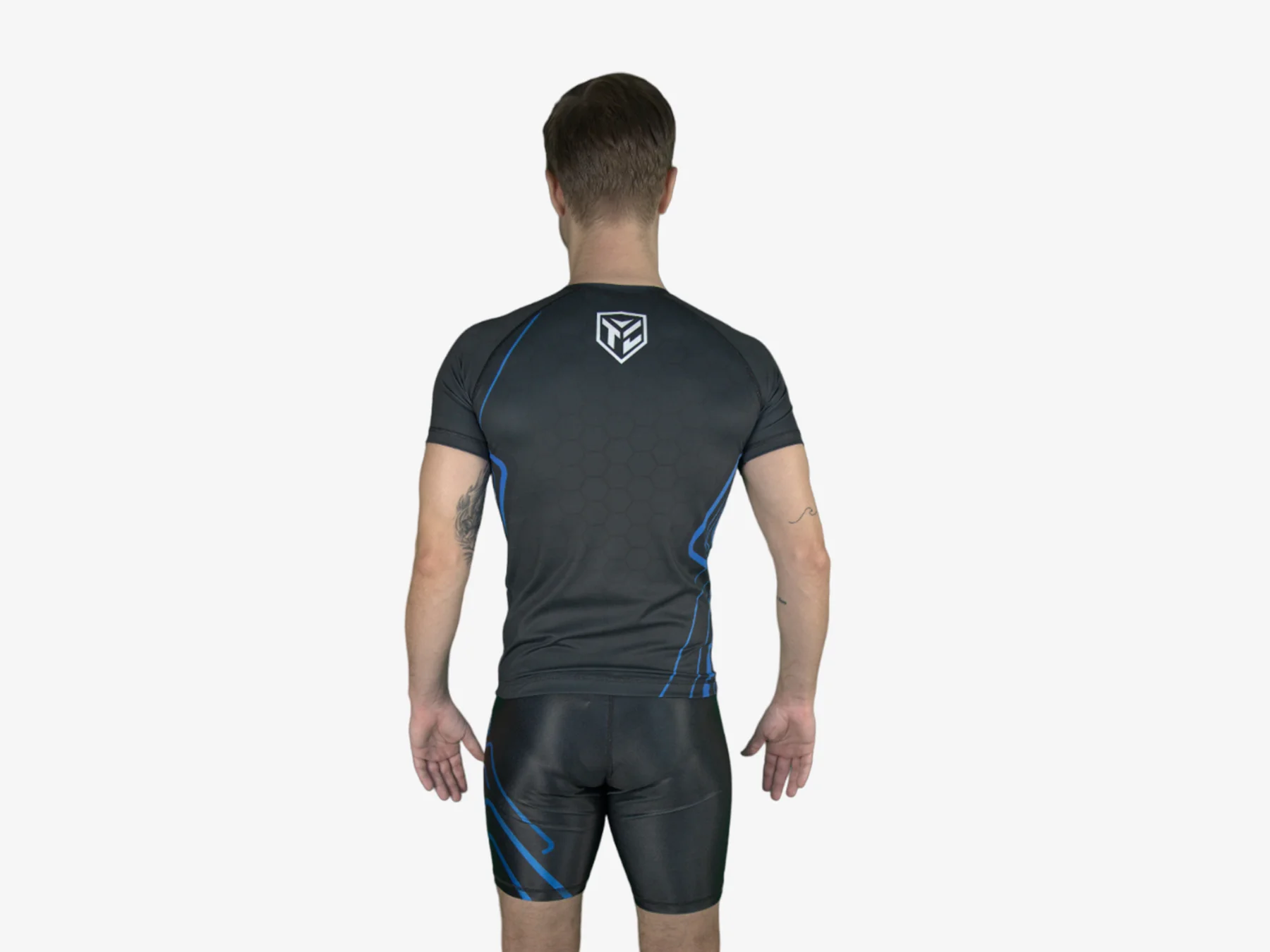 Tocayah octagon short compretion blue and black 7