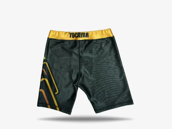 Tocayah octagon short compretion gold and black 2
