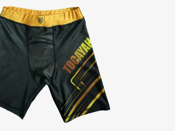 Tocayah octagon short compretion gold and black 4
