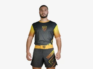 Tocayah Octagon 1.0 T-Shirt - Black/Golden