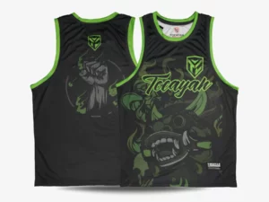 Tocayah Torro Tank Top - Black/Green