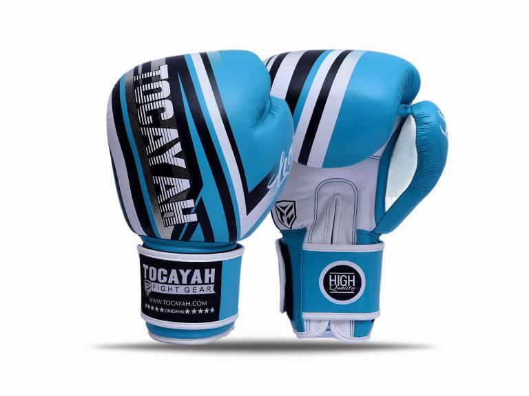sky blue boxing gloves