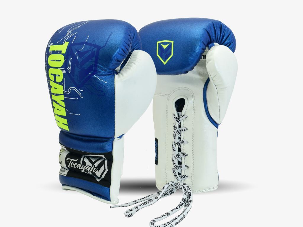 WARRIOR BLUE BOXING GLOVES