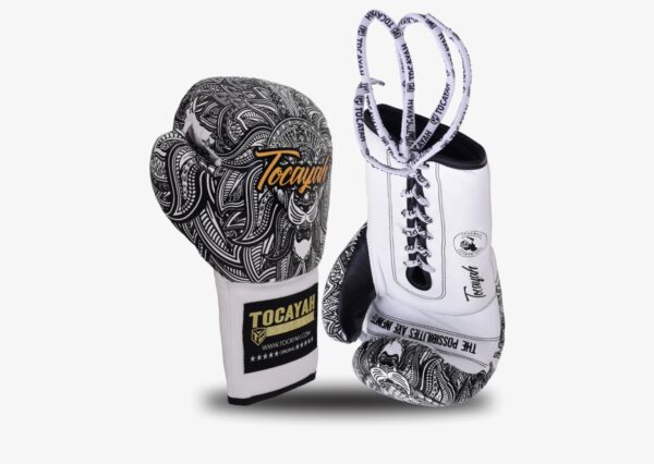 Black Lion LE Muay Thai Laces Gloves - Image 6