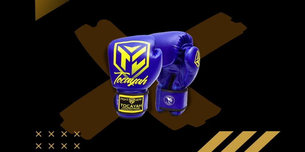 purple muay thai gloves