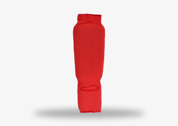 Tocayah Shin Instep Guard - Red - Image 4