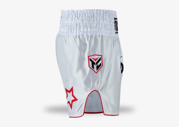 Tocayah Classic Spirit Muay Thai Short - White - Image 3