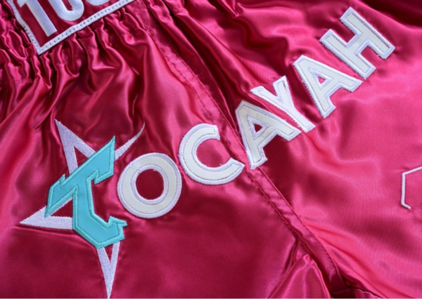 Tocayah Classic Spirit Muay Thai Short - Pink - Image 5