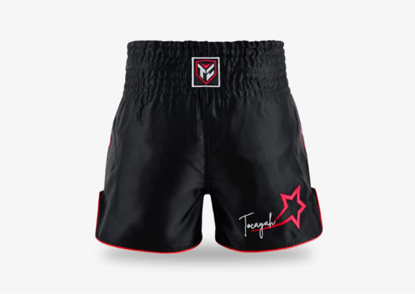 Tocayah Classic Spirit Muay Thai Short - Black - Image 7