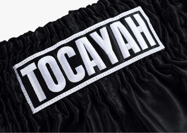 Tocayah Classic Spirit Muay Thai Short - Black - Image 5