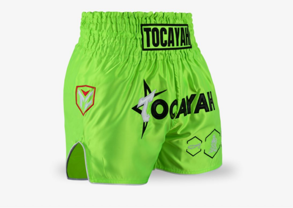 Classic spirit neo green muay thai short