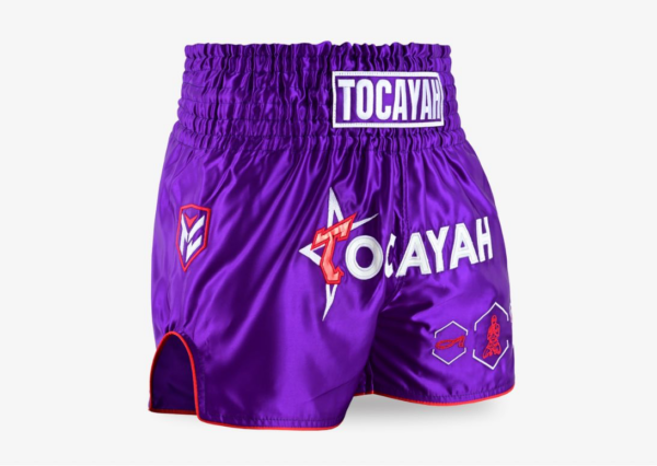 Tocayah Classic Spirit Muay Thai Short - Purple