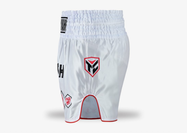 Tocayah Classic Spirit Muay Thai Short - White - Image 4