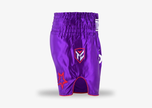 Tocayah Classic Spirit Muay Thai Short - Purple - Image 3