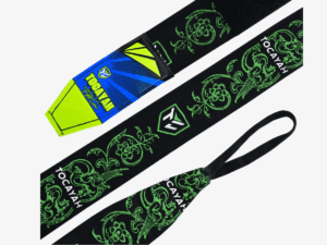 Tocayah Dragons Boxing Hand Wraps - Black / Neo Green