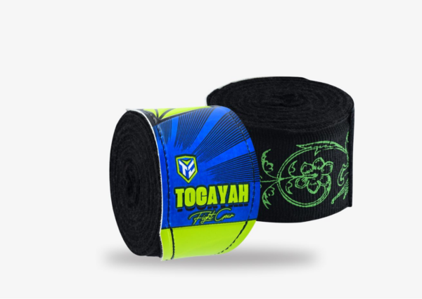 Dragons Boxing Hand Wraps - Black / Green