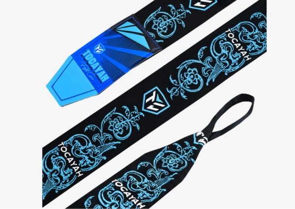 Tocayah Dragons Boxing Hand Wraps - Black / Light Blue