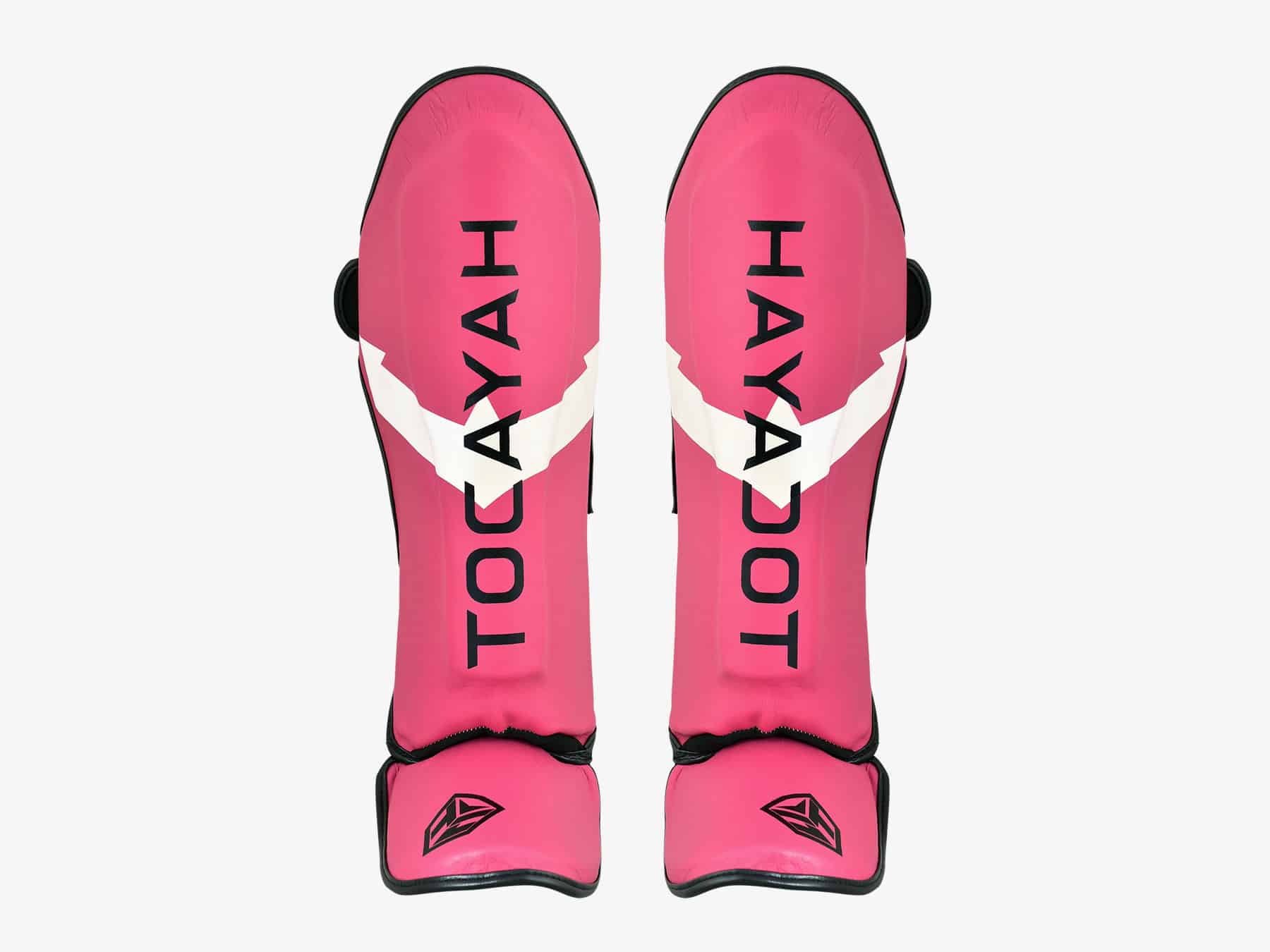 Classic pink shin guard 1