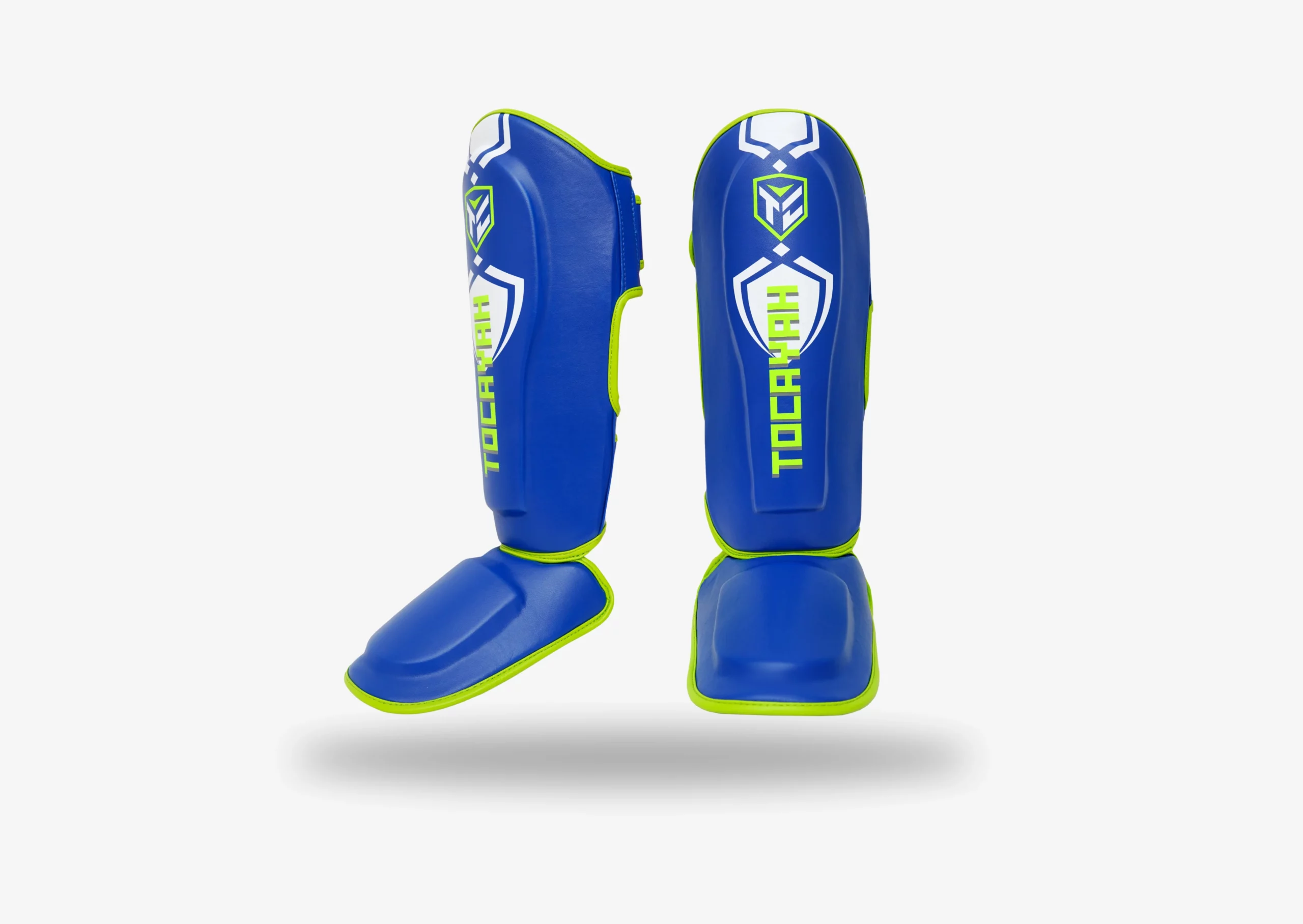 Tocayah Kids Blue Muay Thai Shinguard 1 kids blue muay thai shinguard