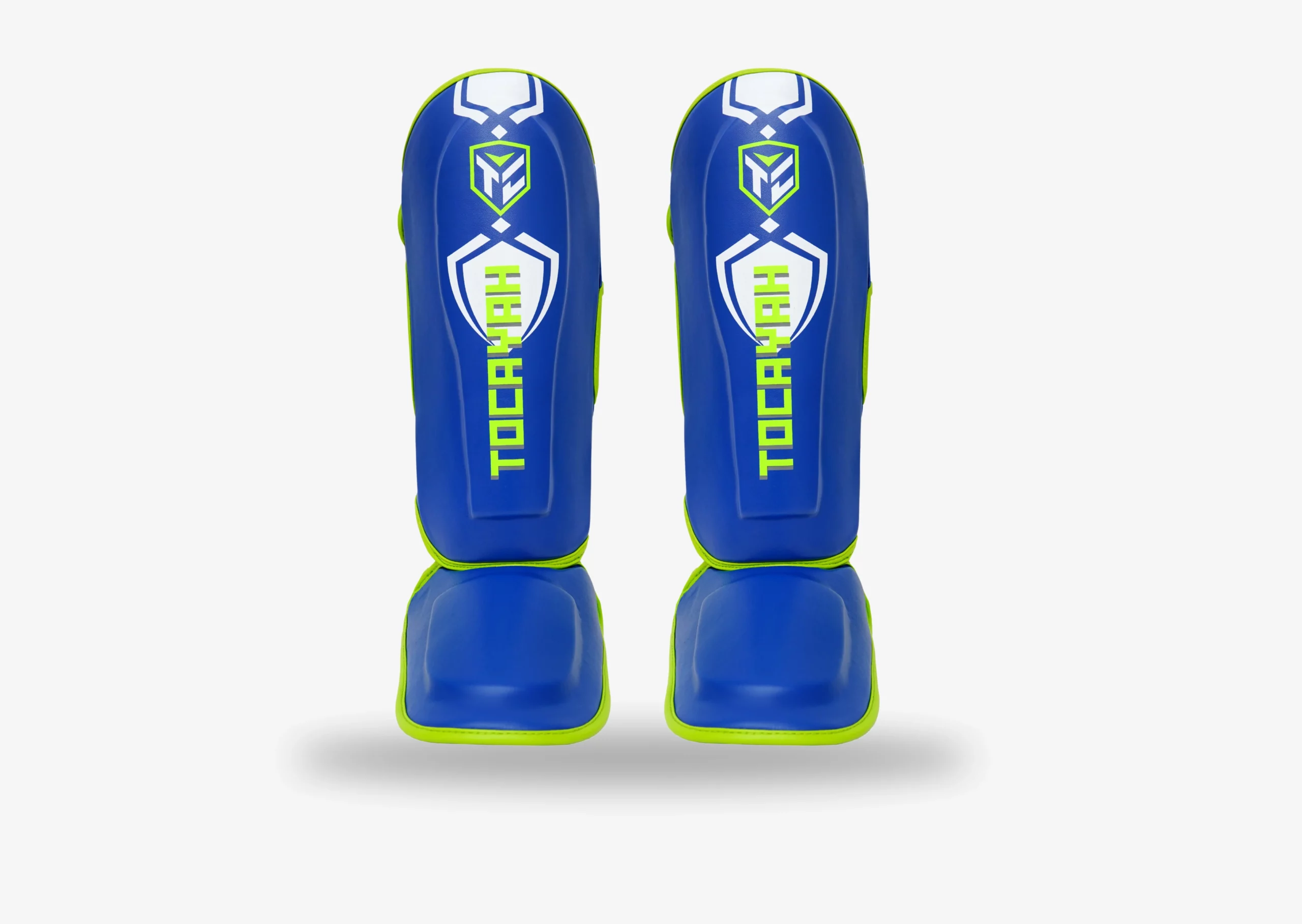 Tocayah Kids Blue Muay Thai Shinguard 2 Tocayah Kids Blue Muay Thai Shinguard - Image 2