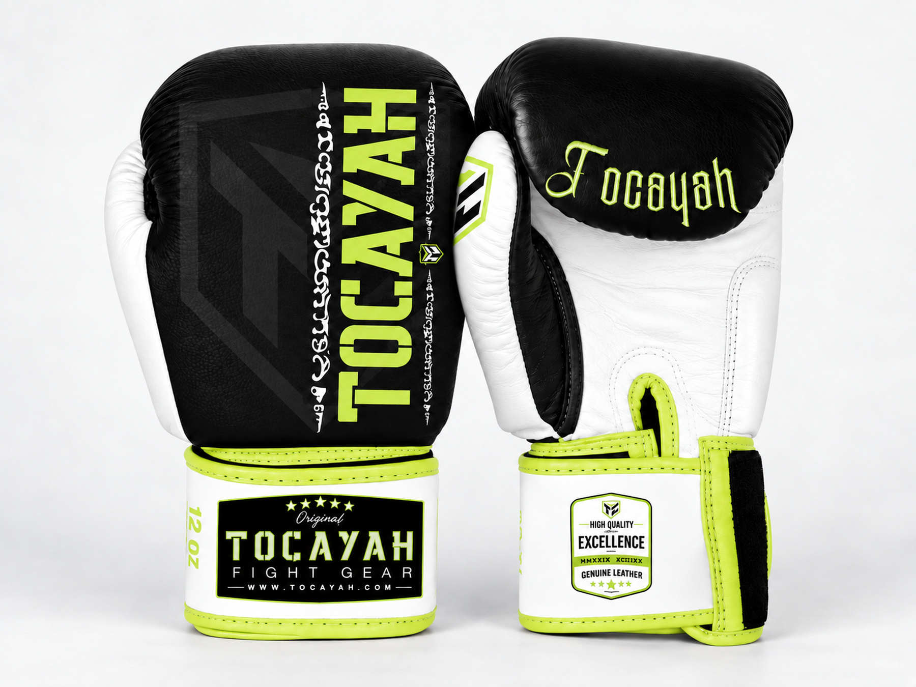 Tocayah Volt Boxing Gloves – Neo Green